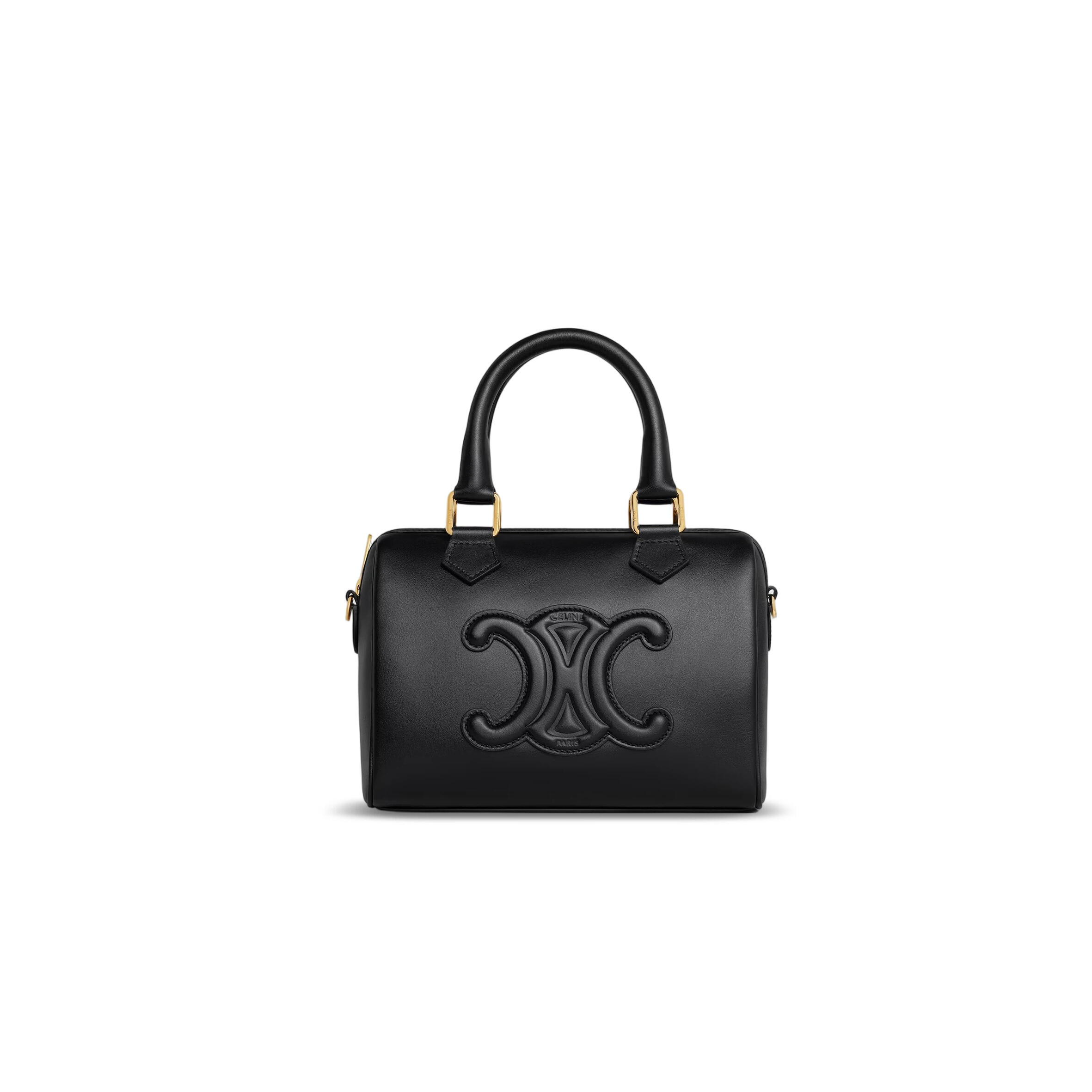 CELINE SMALL BOSTON IN SMOOTH CALFSKIN 113773DU3.38NO (20*14*10cm)